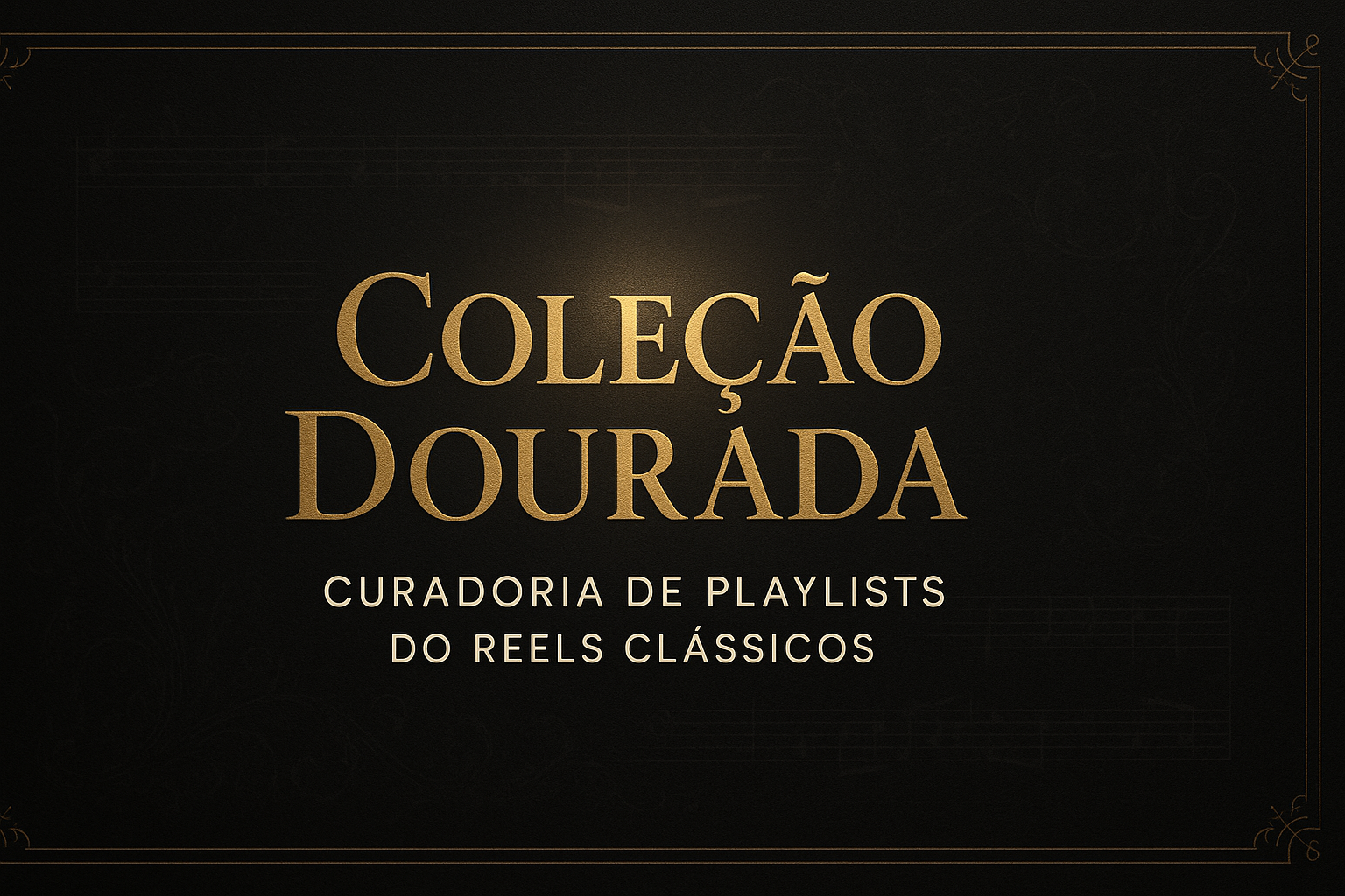 Coleção Dourada — Curadoria de Playlists do Reels Clássicos